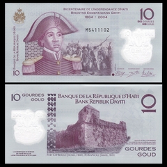 10 gourdes Haiti 2017 polymer