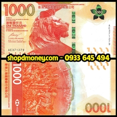 1000 dollars Hong Kong 2018 - HSBC