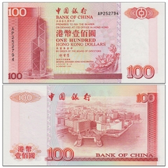 100 dollars Hong Kong 2000 - BOC 100 dollars Hong Kong 2000 - BOC