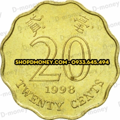 Xu 20 cents Hong Kong Xu 20 cents Hong Kong