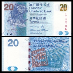 20 dollars Hong Kong 2016 - SCB 20 dollars Hong Kong 2016 - SCB