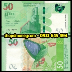 50 dollars Hong Kong 2018 - SCB