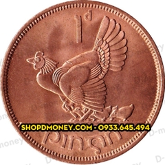 Xu 1 pingin Ireland con gà 1928 - 1968 Xu 1 pingin Ireland con gà 1928 - 1968