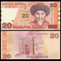 20 som Kyrgyzstan 2002
