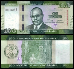 100 dollars Liberia 2017