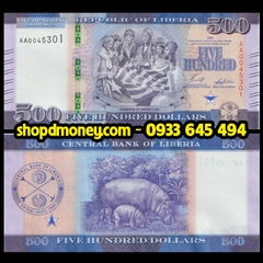 500 dollars Liberia 2022 500 dollars Liberia 2022