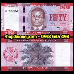 50 dollars Liberia 2022 50 dollars Liberia 2022