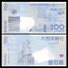 100 patacas Macau 2013 - BNU