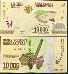 10000 ariary Madagascar 2017 10000 ariary Madagascar 2017