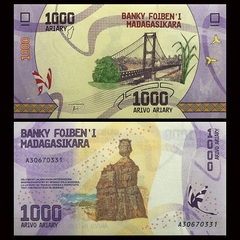1000 ariary Madagascar 2017 1000 ariary Madagascar 2017