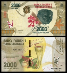 2000 ariary Madagascar 2017 2000 ariary Madagascar 2017