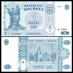 5 lei Moldova 2013