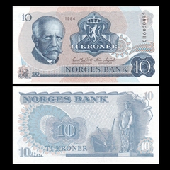 10 kroner Norway 1984