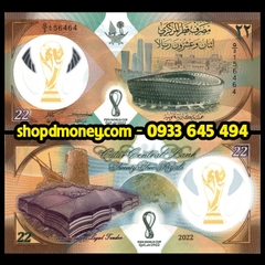 22 riyals Qatar 2022 kỷ niệm World Cup 22 riyals Qatar 2022 kỷ niệm World Cup