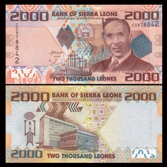 2000 leones Sierra Leones 2010