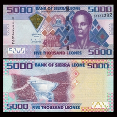 5000 leones Sierra Leones 2010