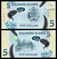 5 dollars Solomon 2019