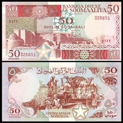 50 shillings Somalia 1989