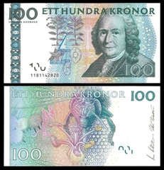 100 kronor Sweden 2001