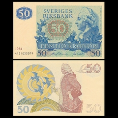 50 kronor Sweden 1984