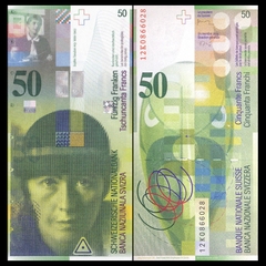 50 francs Switzerland 2012