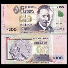 100 pesos Uruguay 2015
