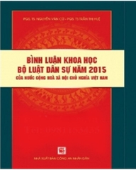 Sách Bình Luận Khoa Học Bộ Luật Dân Sự Năm 2015 Của Nước Cộng Hòa Xã Hội Chủ Nghĩa Việt Nam
