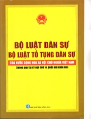 bộ luật dân sự &  bộ luật tố tụng dân sự