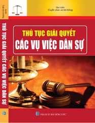 Sách Thủ tục giải quyết các vụ việc dân sự