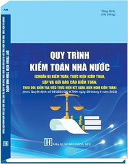 Sách Quy Trình Kiểm Toán Nhà Nước (Chuẩn Bị Kiểm Toán, Thực Hiện Kiểm Toán, Lập Và Gửi Báo Cáo Kiểm Toán, Theo Dõi, Kiểm Tra Việc Thực Hiện Kết Luận, Kiến Nghị Kiểm Toán)