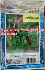 Hạt giống ớt thóc (ớt chim ị, ớt gió Hà Giang, bird pepper) gói 120 hạt