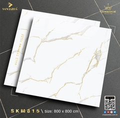 GẠCH KHẮC KIM VÀNG: SKM815