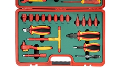 Bộ dụng cụ sửa chữa điện ô tô SATA 1 bộ 121cái 09933