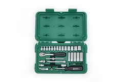 Bộ đầu tuýp cờ lê SATA 1/4inch 1 bộ 36 cái 09001