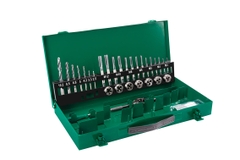 Bộ mũi khoan (taro) 1 bộ 37 cái SATA 50455 - 37Pc. HSS Tap &Twist Drill Set