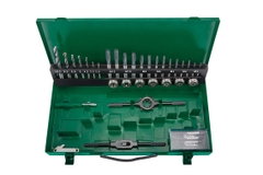 Bộ mũi khoan (taro) 1 bộ 37 cái SATA 50455 - 37Pc. HSS Tap &Twist Drill Set