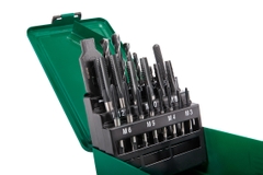 Bộ mũi khoan (ven răng) 1 bộ 22 cái SATA 50454 - 22Pc. HSS Tap &Twist Drill Set