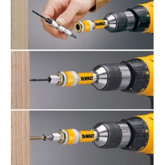 Bộ mũi khoan và đầu hít năm châm 12 món DeWalt DW2735P