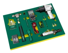 Bộ dụng cụ bảo trì ôtô SATA 1 bộ 157 cái 09919