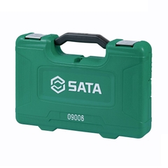 Bộ đầu tuýp cờ lê S A E SATA 1/2inch 1 bộ 46 cái 09006