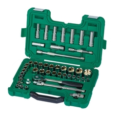 Bộ đầu tuýp cờ lê S A E SATA 1/2inch 1 bộ 46 cái 09006