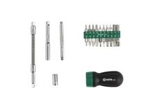 Bộ tuốc nơ vít tay cầm ngắn SATA 1 bộ 25 cái 09342