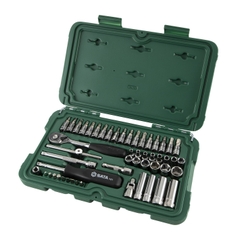 Bộ đầu tuýp cờ lê SATA 1/4inch 1 bộ 52 cái 09002