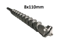 Mũi khoan bê tông bốn cạnh (+) TAC310801C TOTAL