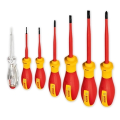 Bộ tua vít cách điện VDE7 món đầu SL/PH Bosch 1600A02NF7