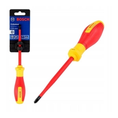 Tua vít cách điện VDEđầu SL/PH2 Bosch 1600A02ND5