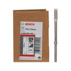 Mũi đục dẹt R-Tec 25x400mm (bộ 10 mũi) Bosch 2608690166