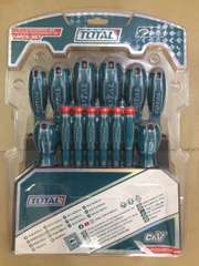 Bộ 14 tua vít chuẩn THT250614 TOTAL