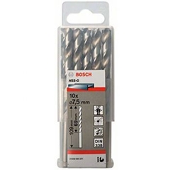 Mũi khoan sắt HSS-G 7.5mm (hộp 10 mũi) Bosch 2608595071