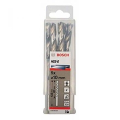 Mũi khoan sắt HSS-G 10.0mm (hộp 5 mũi) Bosch 2608595077